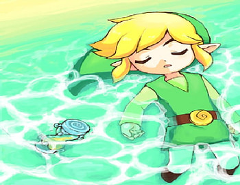 Drifting along time, phantoms hourglass, toon link, video games, legend of zelda HD wallpaper