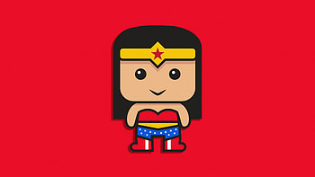 Wonder Woman Mini Masterpiece, wonder-woman, minimalism, minimalist, superheroes, artist, artwork, digital-art HD wallpaper