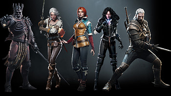 General The Witcher 3: Wild Hunt Eredin Ciri Geralt of Rivia Yennefer of Vengerberg HD wallpaper