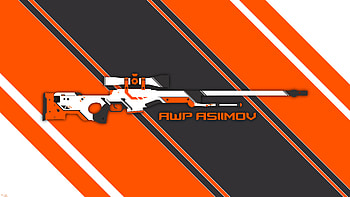 AWP Asiimov by TankuNeko AWP Asiimov by TankuNeko HD wallpaper