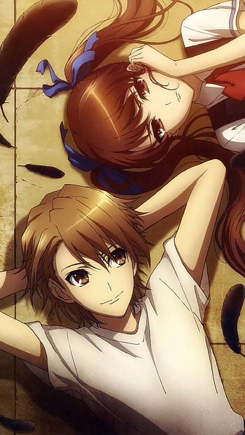 Mei,Kouichi,Naoya and Izumi, Another, Anime HD phone wallpaper