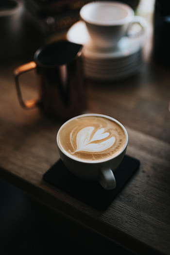 Food, Coffee, Cup, Cappuccino, Drink, Beverage HD phone wallpaper