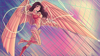 Wonder Woman 84 Wings, wonder-woman-1984, wonder-woman, superheroes, artwork HD wallpaper