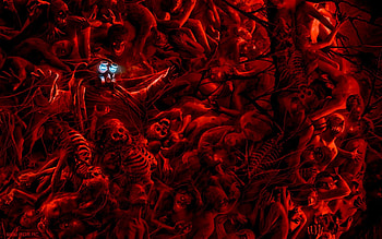 Annnnnd we're in Hell with a goggle wearing serial killer. HD wallpaper