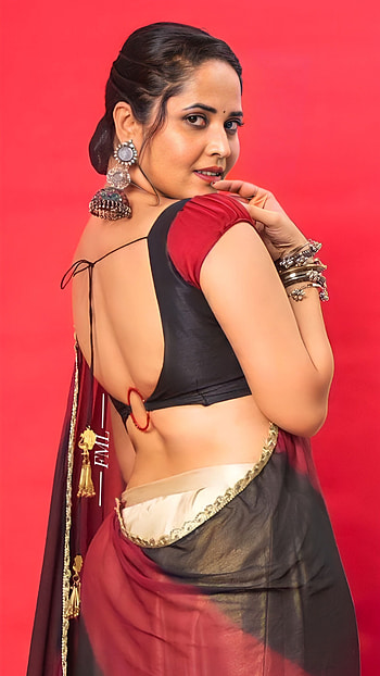 Anusuya Bharadwaj, telugu anchor HD phone wallpaper