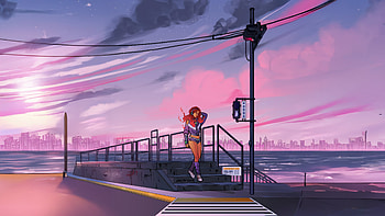 Titan Off Duty Starfire In Style, starfire, superheroes, artwork, digital-art, titans, artist, deviantart HD wallpaper