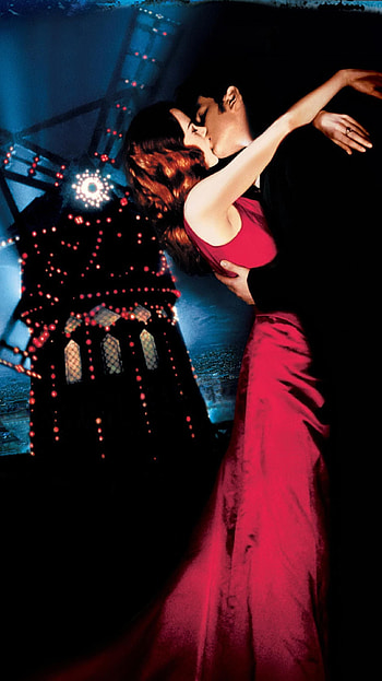 Moulin Rouge, Extravagant costumes, Love and tragedy, Nicole Kidman HD phone wallpaper