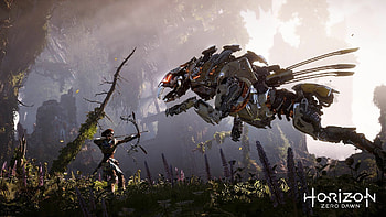 Horizon Zero Dawn, , Scenic landscapes, Futuristic adventure HD wallpaper