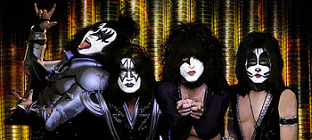 KISS Band, Iconic makeup, Rock and roll legends, Music history HD wallpaper