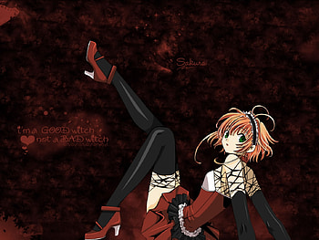 Sakura, anime girl, anime, ccs, tsubasa, witch HD wallpaper