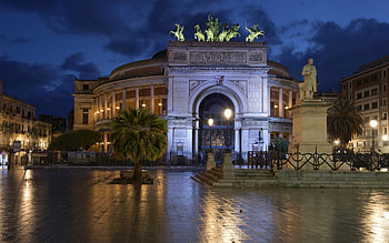 Ruggero Settimo Square, Palermo HD wallpaper