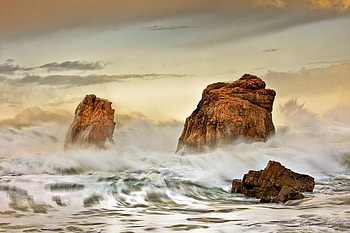 Oceans fury, oceans, fury, nature, rocks HD wallpaper