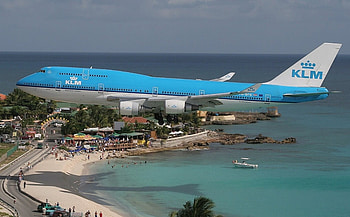 Landing, sea, plane, beautiful, land HD wallpaper