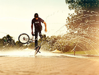 BMX style, Bicycles HD wallpaper