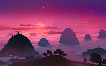 Pink Sunset Minimal Macbook Pro Retina , , Background, and , Pink MacBook Pro HD wallpaper