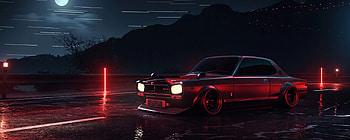 Nissan Skyline 2000GT R , Cars, Mustang Dual Monitor HD wallpaper