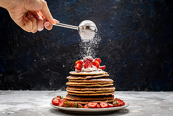 food, pancake HD wallpaper