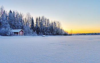 Landscape, Winter, Snow HD wallpaper