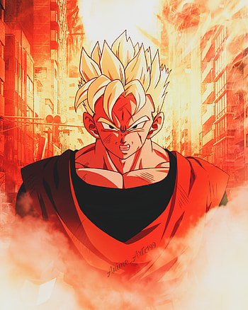 Future Gohan, goku, dbs, dbz, saiyan HD phone wallpaper