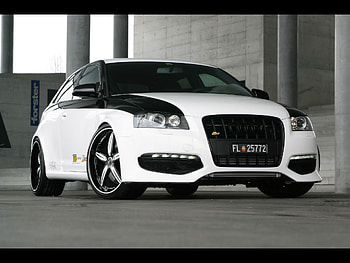 Audi S 3, tuning, white, s 3, car, audi HD wallpaper