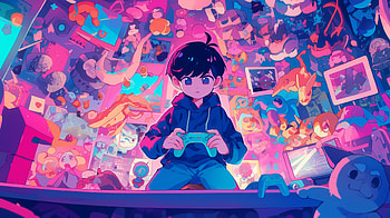 OMORI : Hero's Gaming Haven, video game, OMORI, Hero (Omori) HD wallpaper