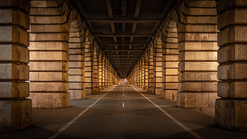 Tunnel, bridge, graphy, architcture HD wallpaper