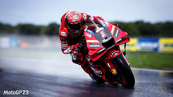 video game, MotoGP 23 HD wallpaper