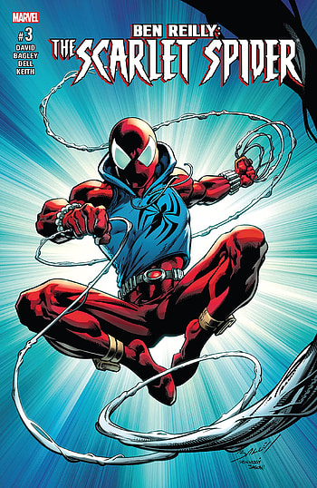Scarlet spider, shield, art HD phone wallpaper