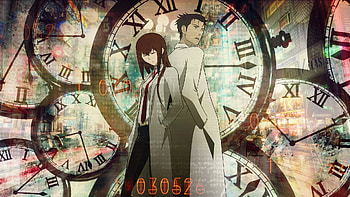 Steins;Gate, Okabe Rintarou, Makise Kurisu / and Mobile Backgrounds HD wallpaper