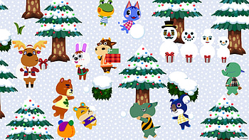 Animal Crossing Winter Wonderland Ultra, Animal Crossing HD wallpaper