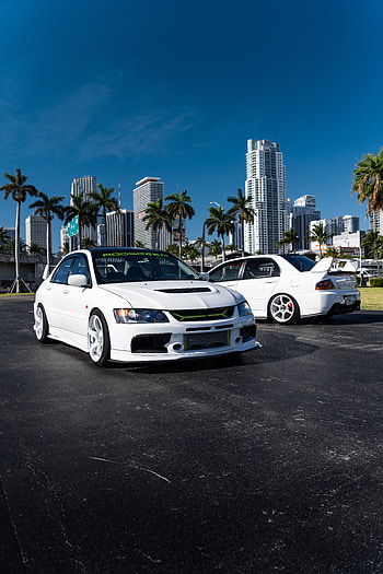 car, Mitsubishi Lancer Evolution IX HD phone wallpaper