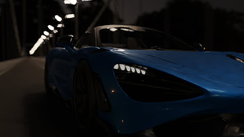 Sport car, street light, Lamborghini, car HD wallpaper
