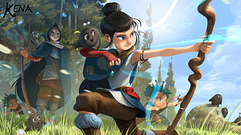 Kena: Bridge of Spirits, PC , Captivating game art HD wallpaper
