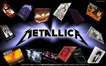 Metallica Albums for your PC, Mac or Mobile device HD wallpaper