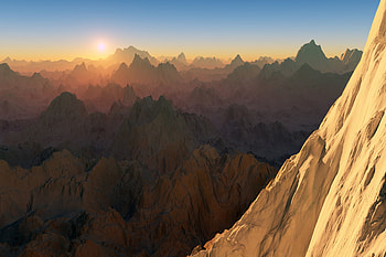 Climbing Mountains, mountains, nature HD wallpaper