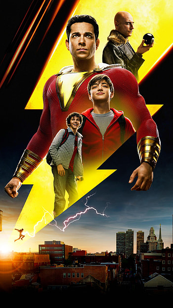 Shazam! (2022) movie HD phone wallpaper
