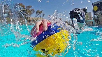 Polo backgrounds, Zoey Peltier's collection, Aquatic sport, Unique patterns HD wallpaper