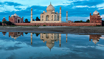 Taj Mahal, India HD wallpaper