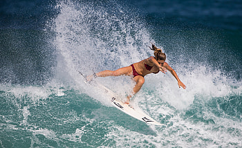 Surfing bliss, Wave rider, Ocean marvel, Nature's masterpiece HD wallpaper