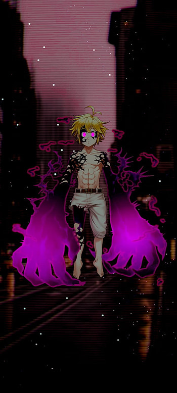 Melodias, seven deadly sin asthetic , melodias asthetic, seven deadly sin, anime, anime asthetic, melodias asthetic HD phone wallpaper