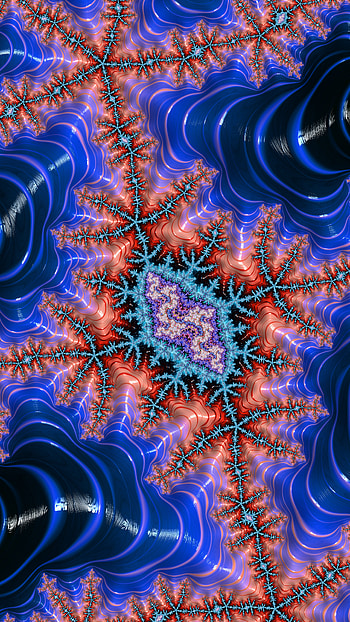 Fractal Art Trippy Psychedelic Background for Smart, trippy, colorful, colors, psychedelic, blue, Abstract, fractal, abstract blue HD phone wallpaper