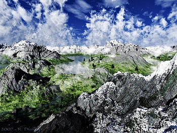 On the range, nature, rocks HD wallpaper