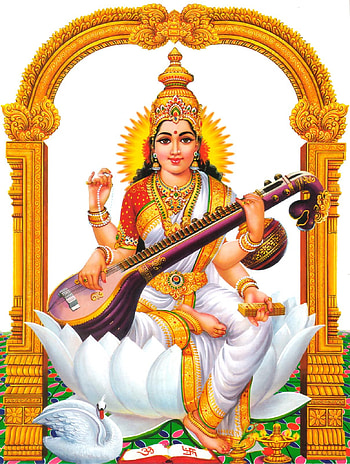 Saraswati Mata Pic. Saraswati Maa Pics in HD phone wallpaper