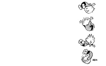 Calvin And Hobbes, calvin-and-hobbes, comic, cartoons HD wallpaper