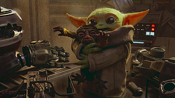 The Mandalorian - Grogu, baby yoda, Grogu (Star Wars), TV Show, The Mandalorian (TV Show) HD wallpaper