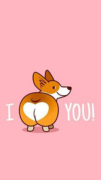 Corgi, , Canine cuteness, Digital artwork HD phone wallpaper