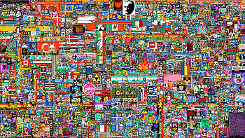 Reddit Place , reddit, artist, artwork, digital-art HD wallpaper