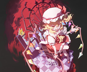Flandre Scarlet, Flandre Scarlet, Anime, Touhou HD wallpaper