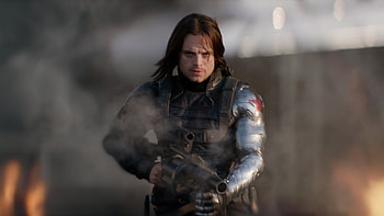 the winter soldier bucky barnes sebastian stan HD wallpaper