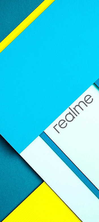 Realme Series, pantalla, logo, fondos HD phone wallpaper